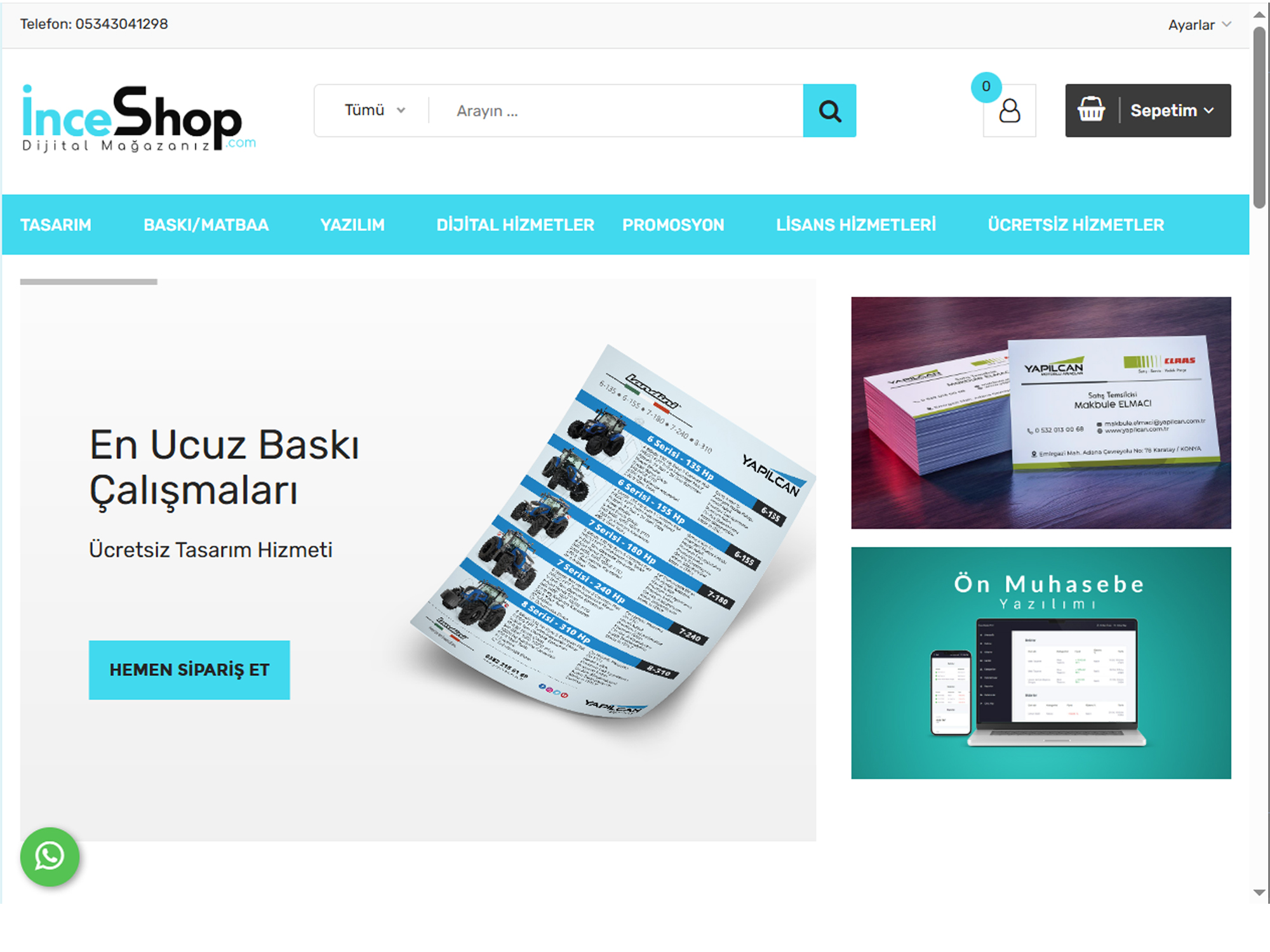 Eticaret Php Yazılım Hizmeti