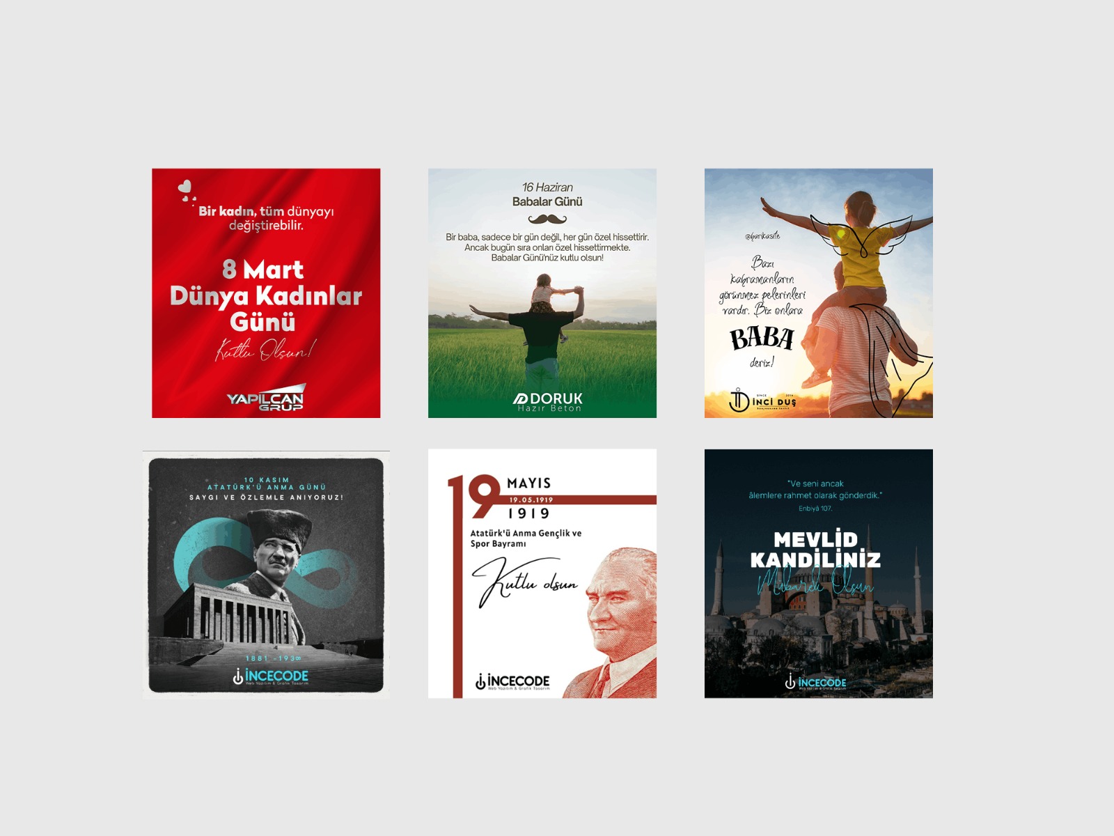 Özel gün Tasarımı